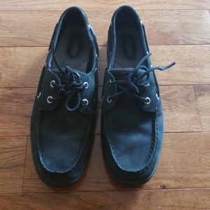 Sperry's 10 Black Leather